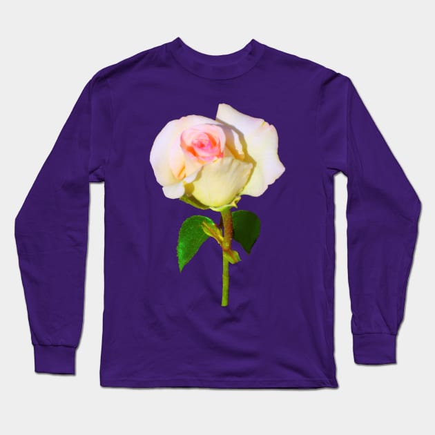 Unfolding Rosebud Long Sleeve T-Shirt by Jan4insight TeeStore